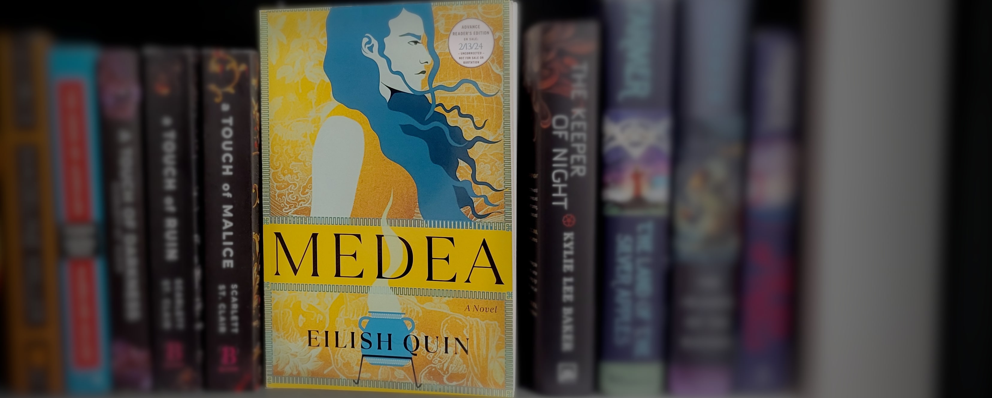 Book Cover of Medea by Eilish Quin