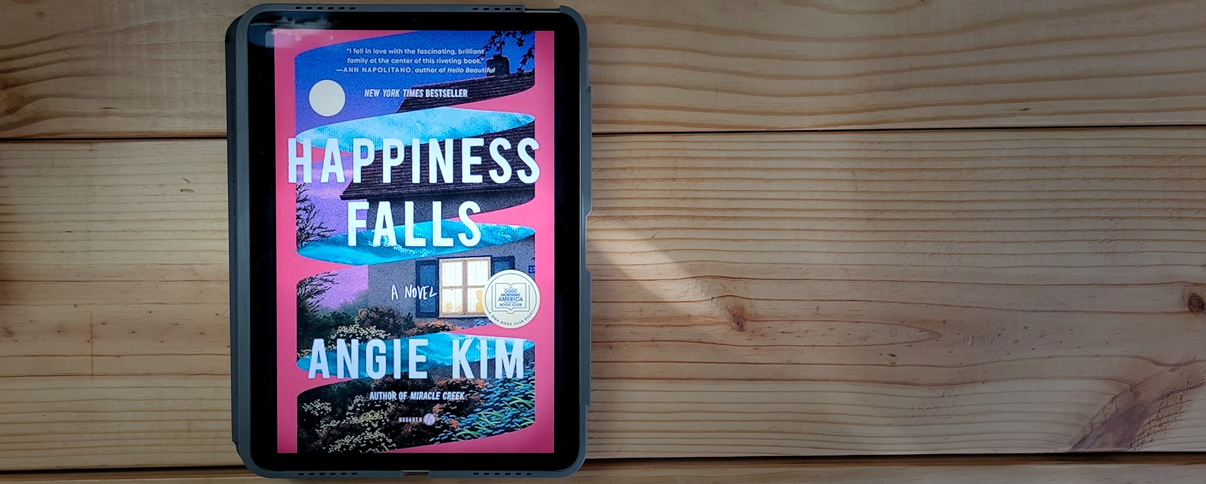 Book cover of Happiness Falls by Angie Kim