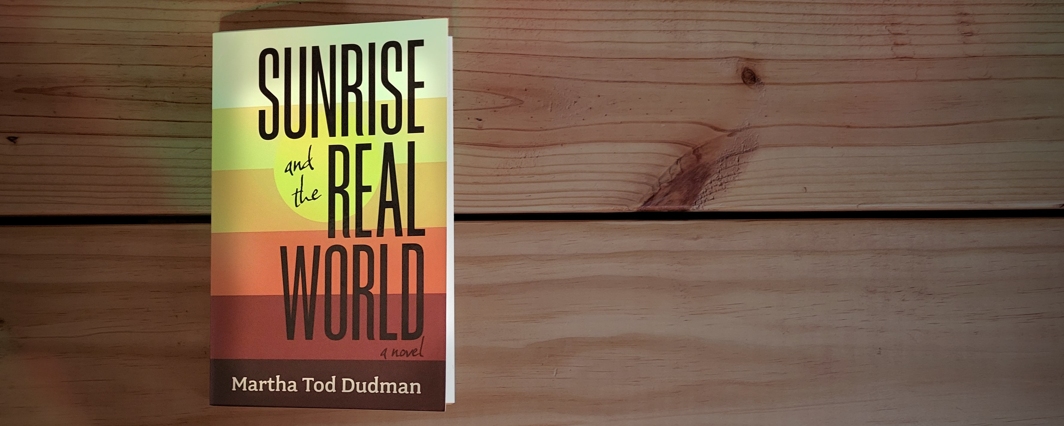 Book Cover of Sunrise and the Real World by Martha Tod Dudman