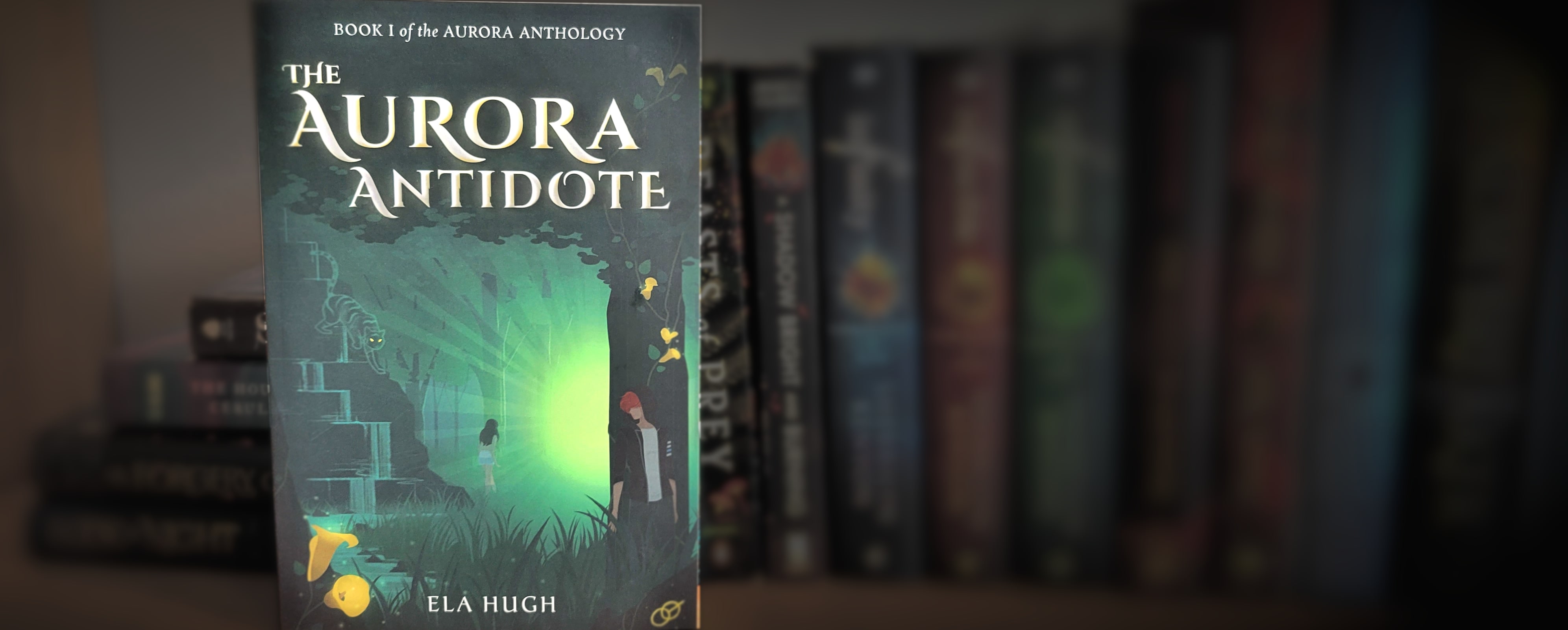 Book cover of The Aurora Antidote by ELA Hugh