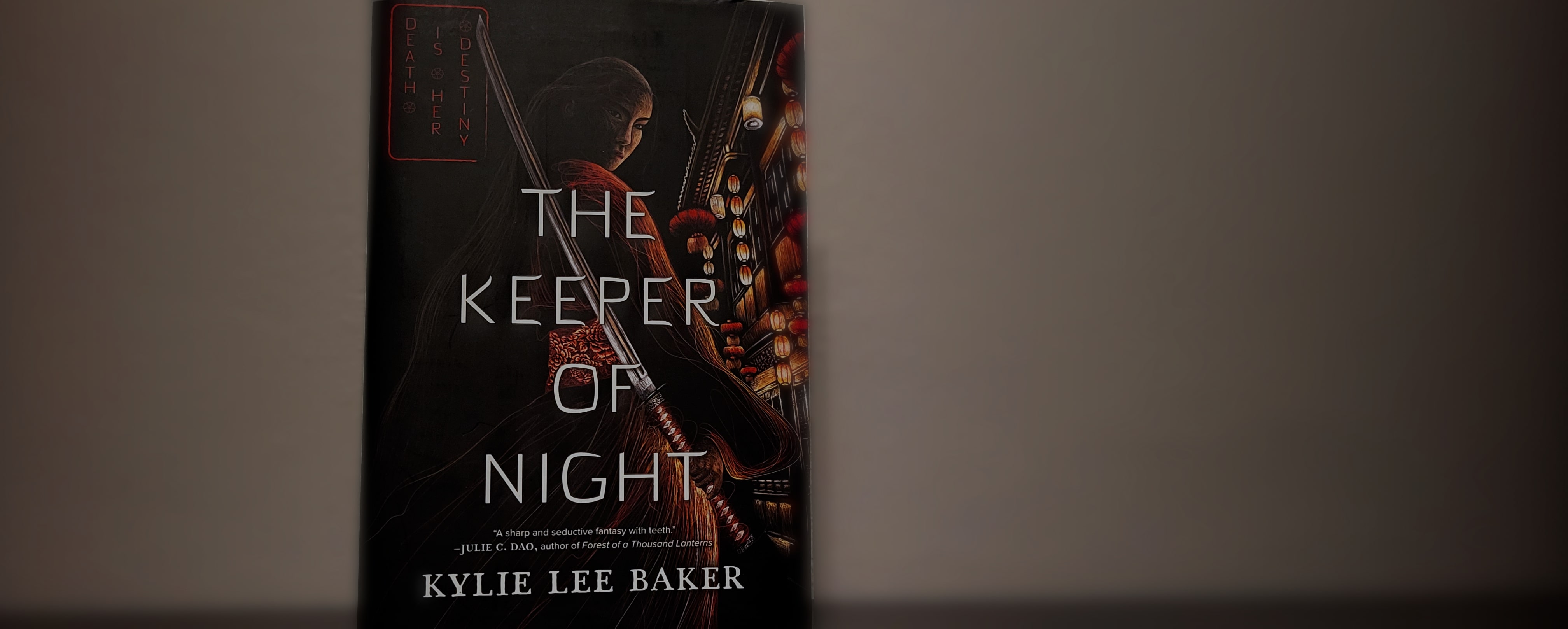 Book cover of The Keeper of Night by Kylie Lee Baker