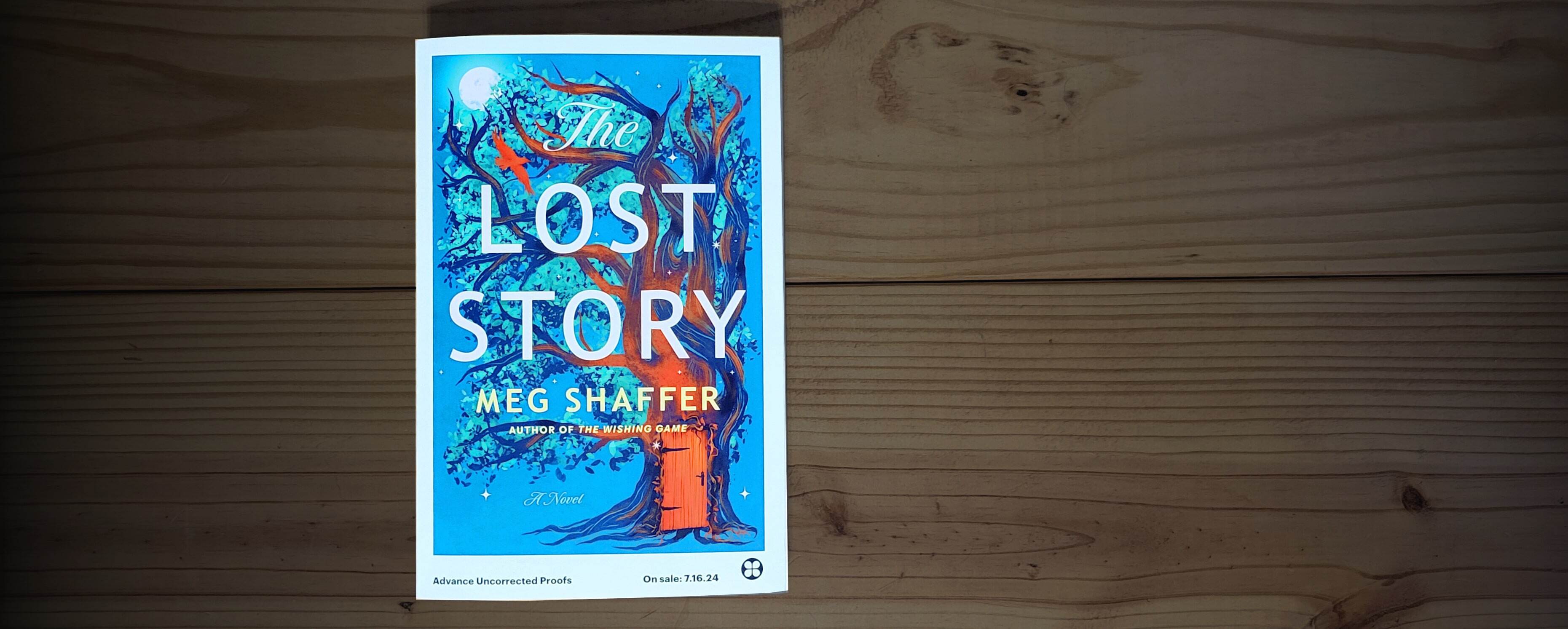Book Cover of The Lost Story by Meg Shaffer