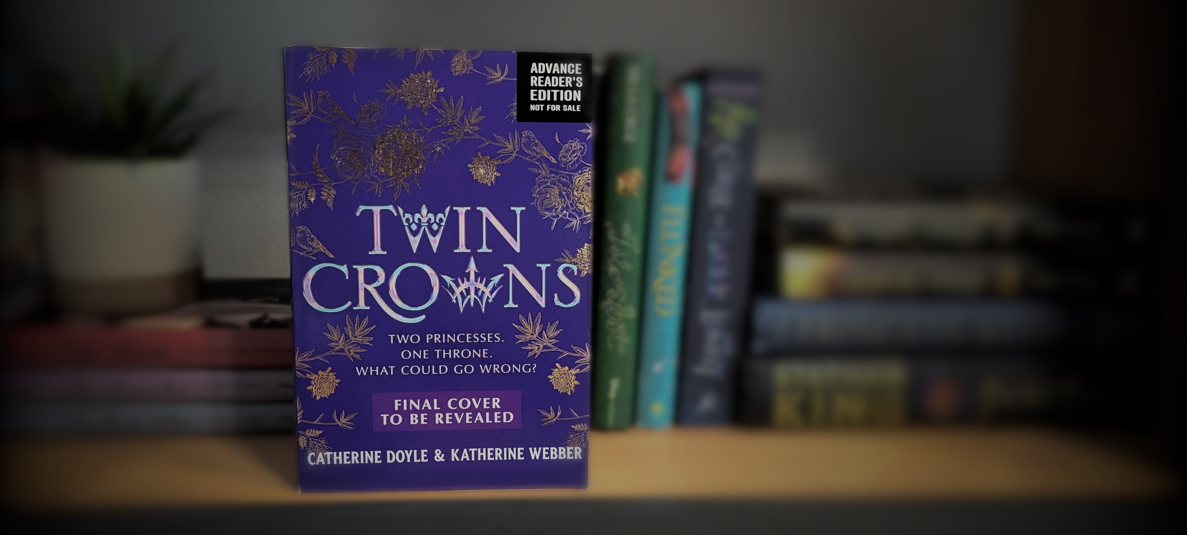 Book cover of Twin Crowns by Catherine Doyle and Katherine Webber